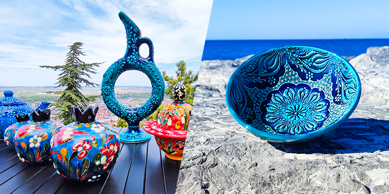 Turkish ceramic decor collection