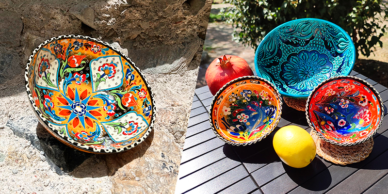 Ceramic bowls collection